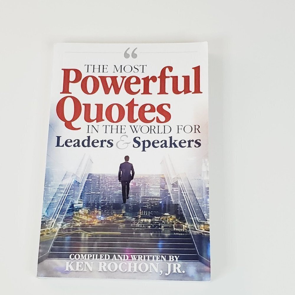 Powerful Quotes Leaders and Speakers Paperback USED